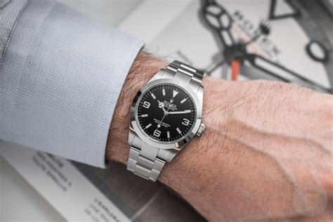 rolex 40mm explorer review|Rolex explorer 36 vs 40.